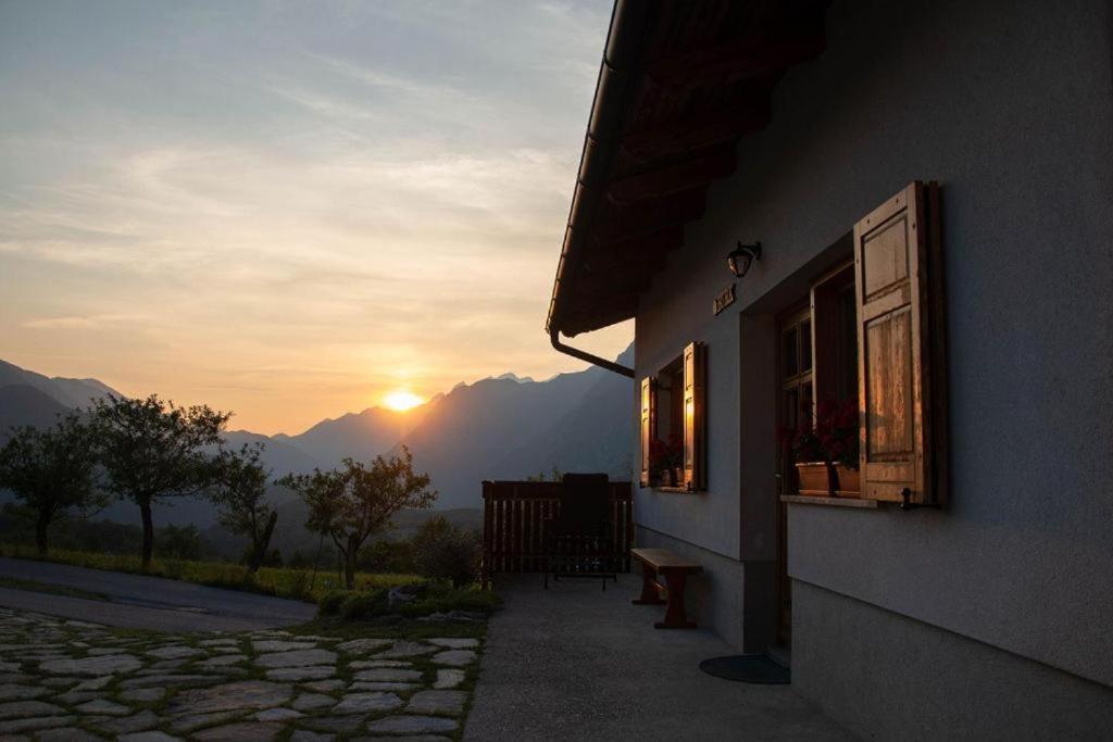 Apartma Burk Kobarid Exterior foto